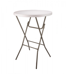 32” Round Plastic cocktail bistro table