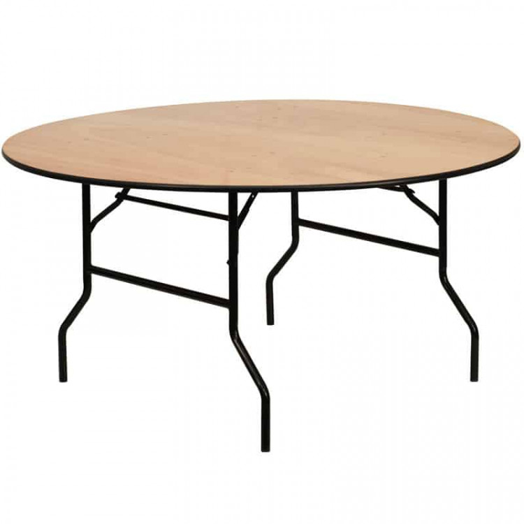 Laminate Folding Table - 60 Diameter